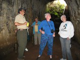 Lava tubes & visitors